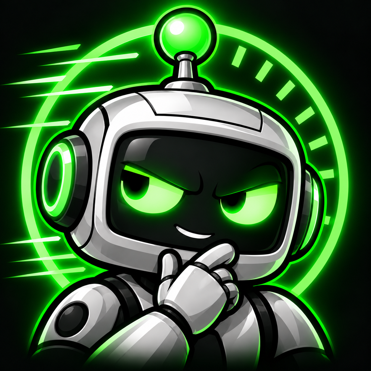 BOT REFLEX robot mascot